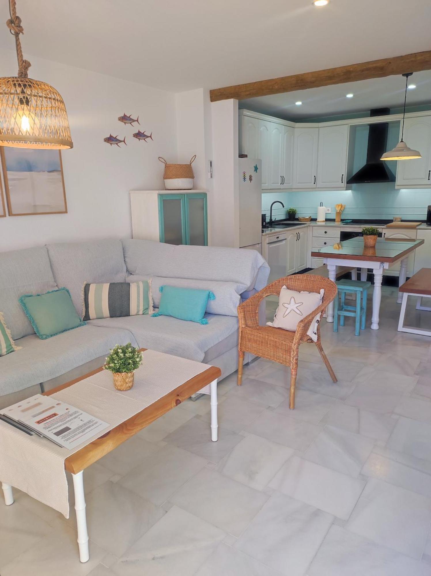 Willa Casa Lola Conil, Azotea Al Mar Y Parking Solo Familias O Parejas Conil De La Frontera Zewnętrze zdjęcie